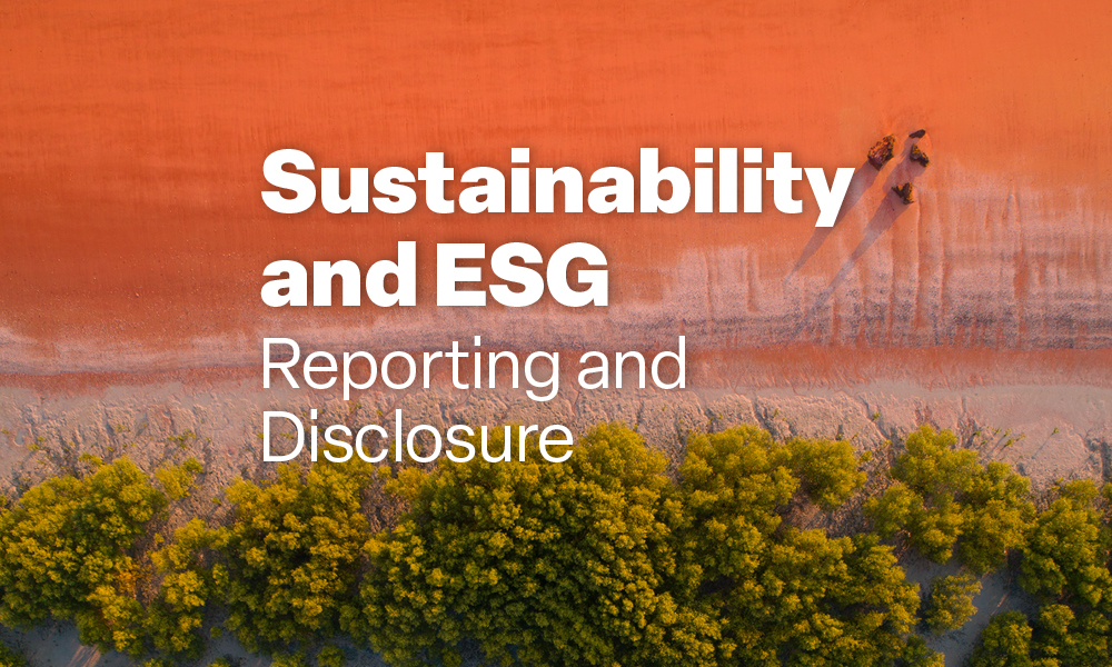 ESG Reporting Sustainability Report Australia Corporate